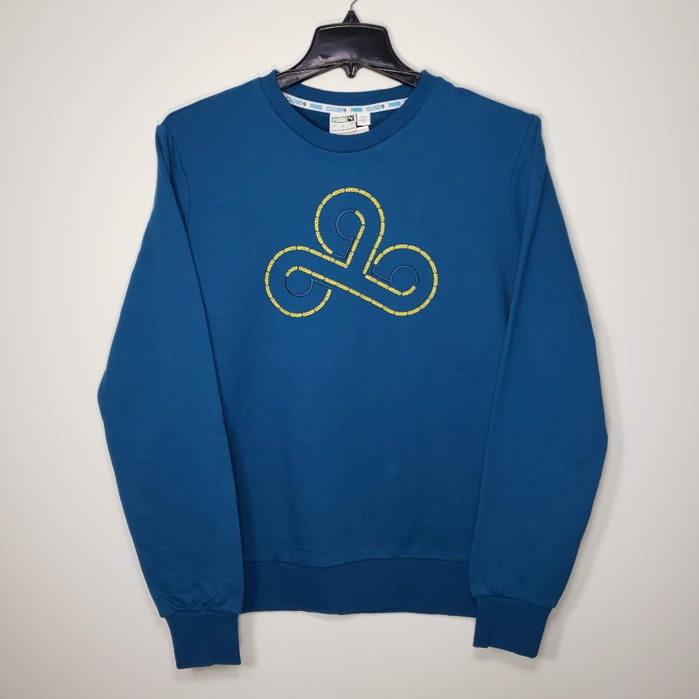 New! Puma × Cloud 9 Disconnect Crewneck Sweater || Men's Size: Large
